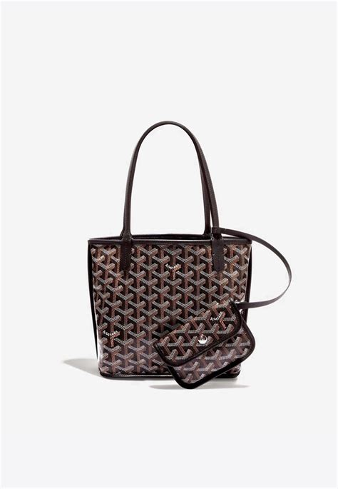 Goyard mini tote bag